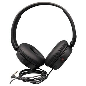 Sony Headphones Wired Noise Canceling Over Ear Lightweight Black MDR-ZX110NC